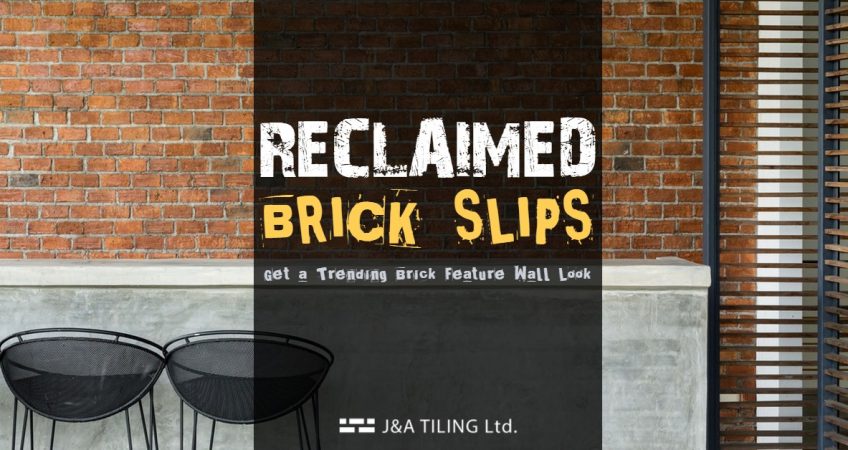 Reclaimed Brick Slips: Get a Trending Brick Feature Wall Look